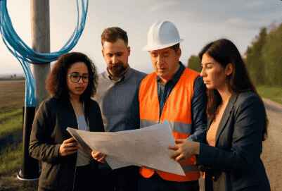 Kiedy operator zbuduje u mnie światłowód - poradnik dla białych plam