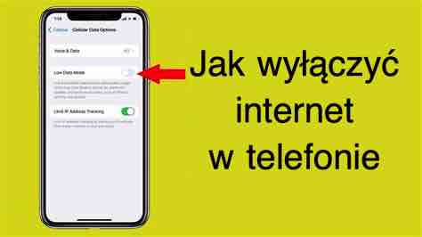 Jak wyłączyć Internet w Smartfonie